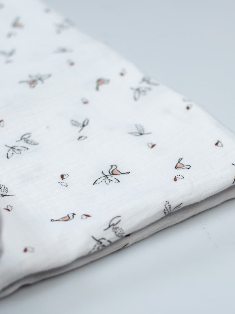 SEVIRA KIDS | Gigoteuse sans manches en coton Melody Blanc - Kiabi