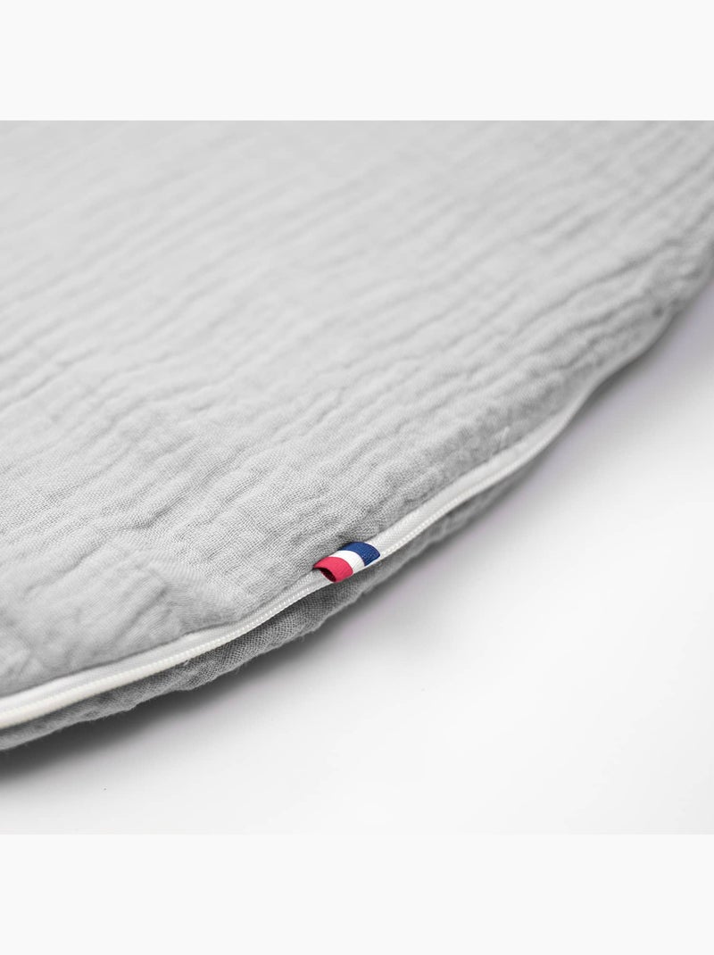 SEVIRA KIDS | Gigoteuse sans manches en gaze de coton Jeanne Gris - Kiabi