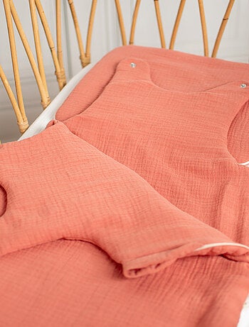 SEVIRA KIDS | Gigoteuse sans manches en gaze de coton Jeanne
