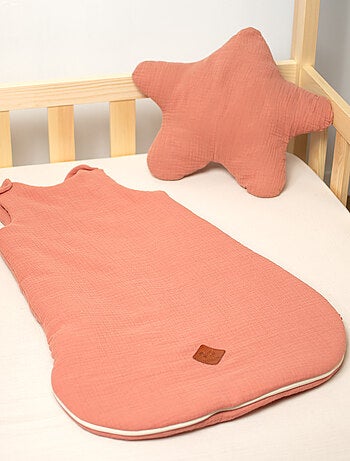 SEVIRA KIDS | Gigoteuse sans manches en gaze de coton Jeanne