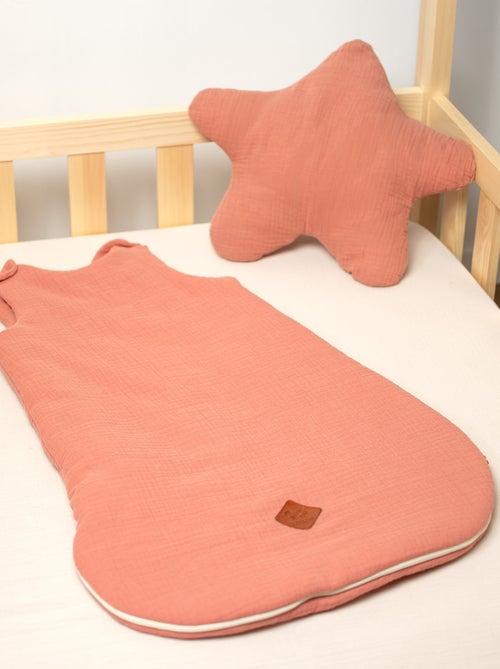 SEVIRA KIDS | Gigoteuse sans manches en gaze de coton Jeanne - Kiabi
