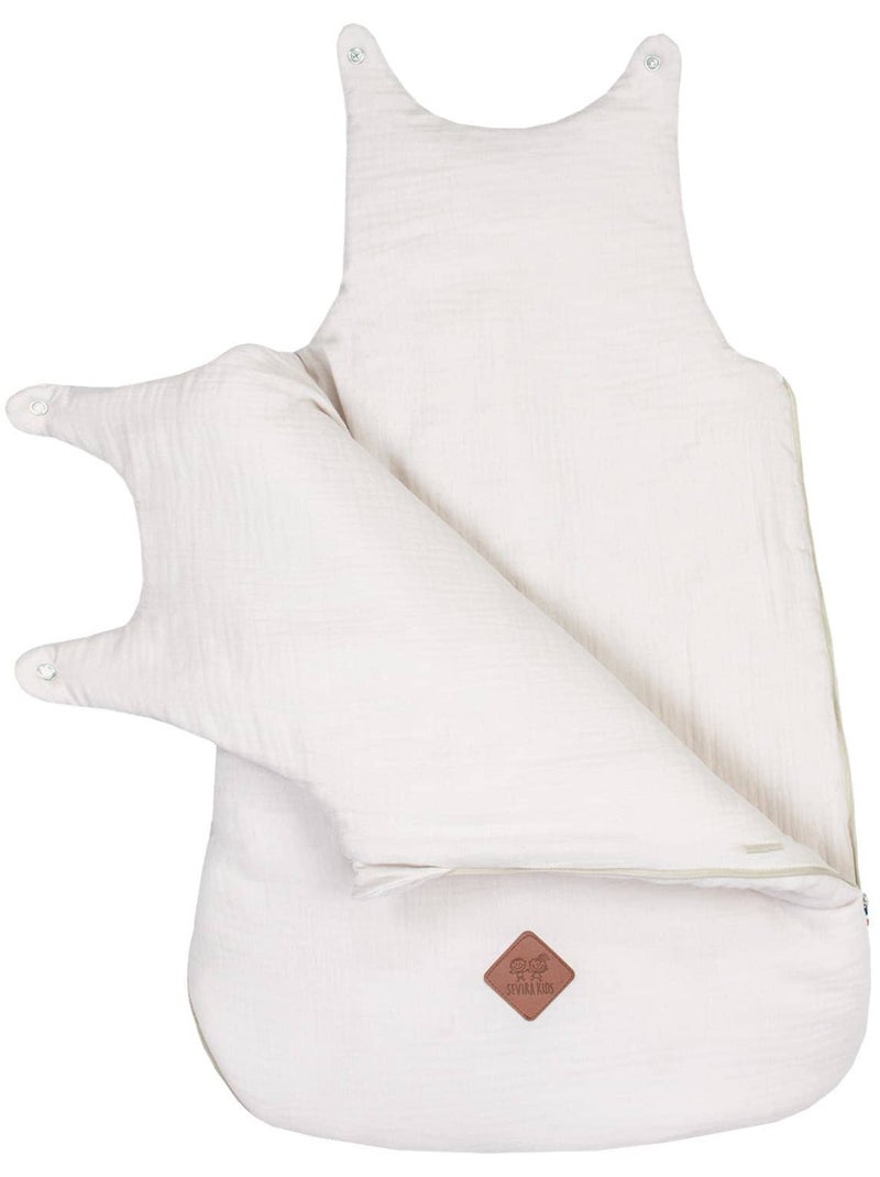SEVIRA KIDS | Gigoteuse sans manches en gaze de coton Jeanne Multicolore - Kiabi