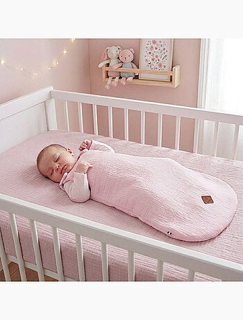 SEVIRA KIDS | Gigoteuse sans manches en gaze de coton Jeanne