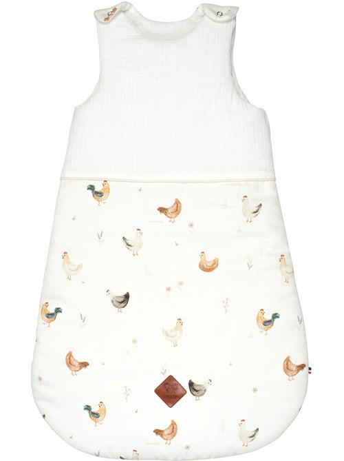 SEVIRA KIDS | Gigoteuse sans manches TOG 2 satin de coton GALLINA - Kiabi