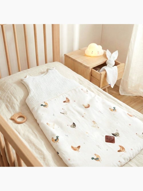 SEVIRA KIDS | Gigoteuse sans manches TOG 2 satin de coton GALLINA - Kiabi