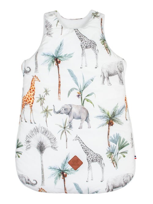 SEVIRA KIDS | Gigoteuse sans manches TOG 2 satin de coton Safari - Kiabi