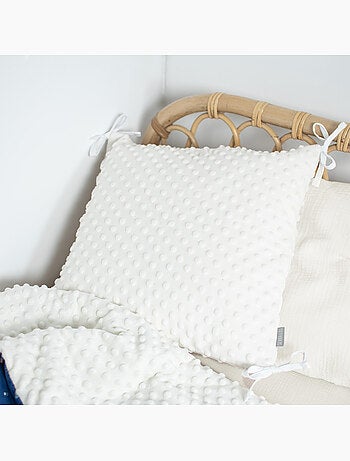 SEVIRA KIDS | Grand plaid couverture réversible en minky New York