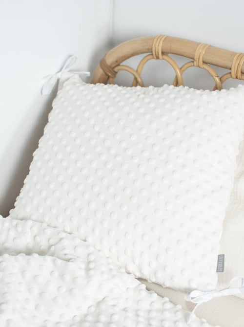 SEVIRA KIDS | Grand plaid couverture réversible en minky New York - Kiabi