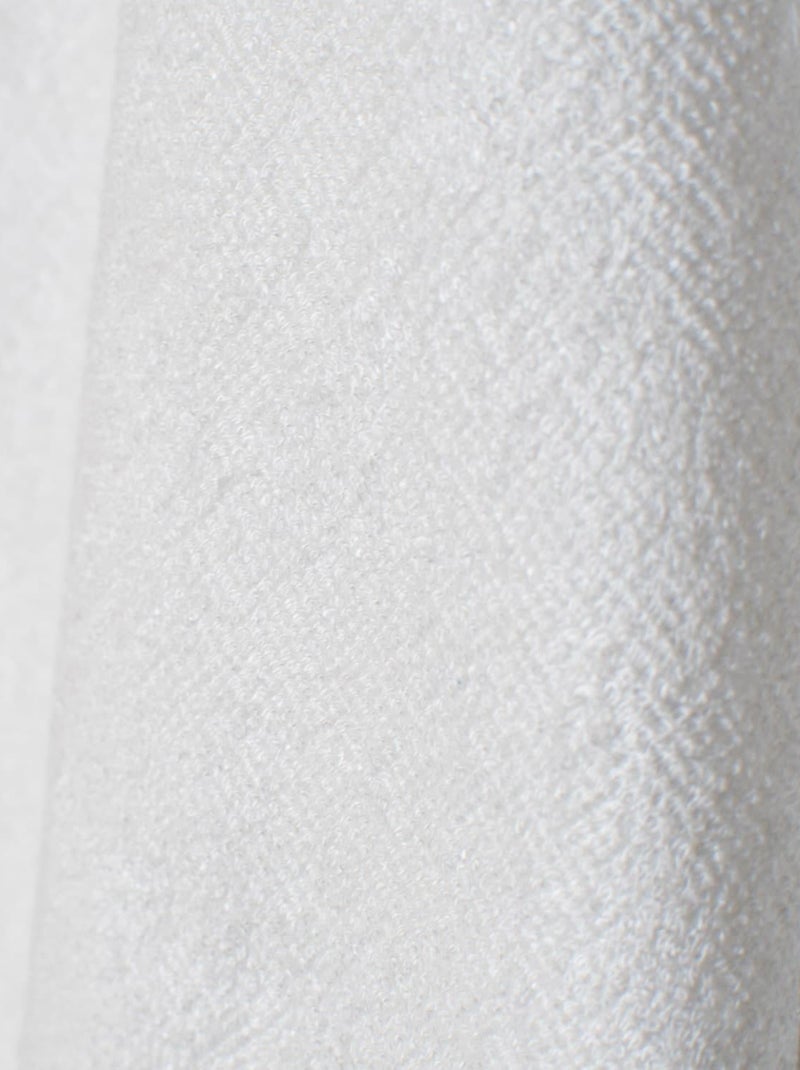 Sevira kids | grande cape de bain en coton et bambou bleuet Blanc - Kiabi