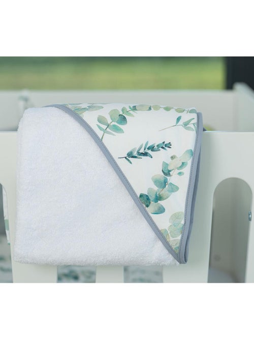 SEVIRA KIDS | Grande cape de bain en coton et bambou Eucalyptus - Kiabi