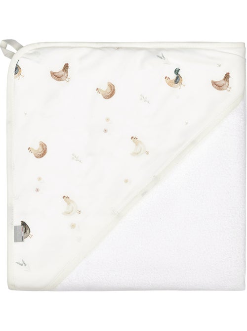 SEVIRA KIDS | Grande cape de bain en coton et bambou Gallina - Kiabi SEVIRA KIDS | Grande cape de bain en coton et bambou Gallina - Kiabi