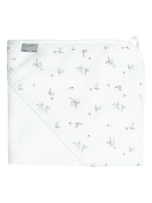 SEVIRA KIDS | Grande cape de bain en coton et bambou Melody - Kiabi