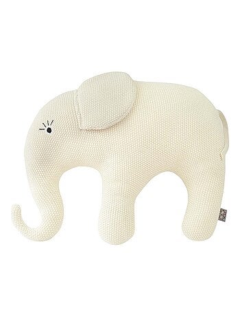 Sevira kids | grande peluche éléphant en coton tricoté