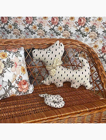 Sevira kids | grande peluche en coton - chien scotty
