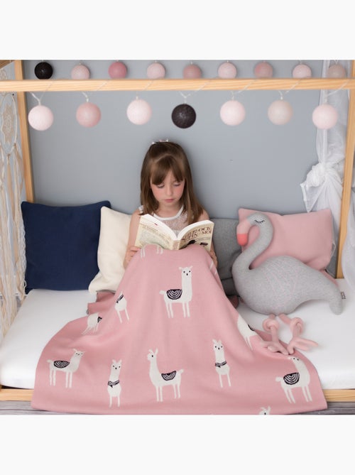 SEVIRA KIDS | Grande peluche flamant rose en coton - Kiabi