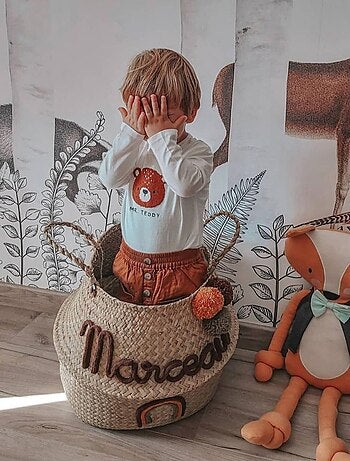 SEVIRA KIDS | Grande peluche renard en coton