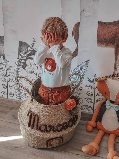 SEVIRA KIDS | Grande peluche renard en coton - Kiabi