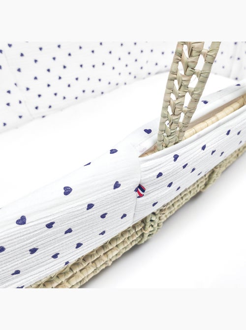 SEVIRA KIDS | Habillage couffin panier moïse gaze de coton LOVIO - Kiabi