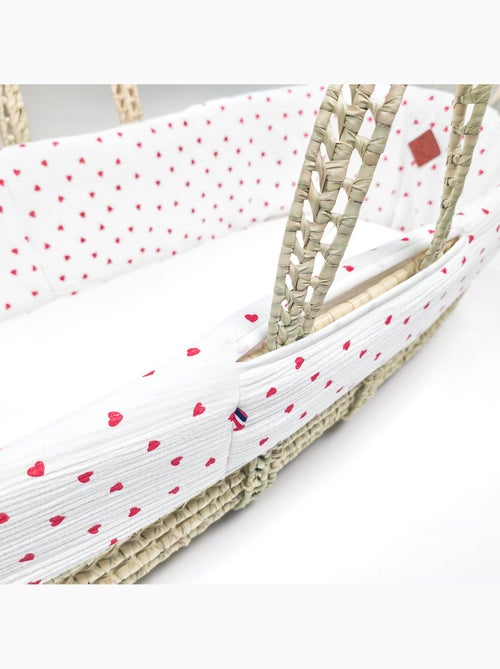 SEVIRA KIDS | Habillage couffin panier moïse gaze de coton LOVIO - Kiabi