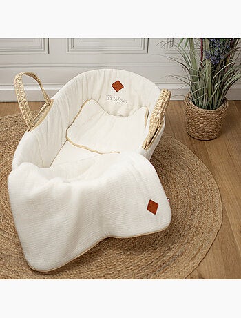 SEVIRA KIDS | Habillage de couffin en gaze de coton Jeanne