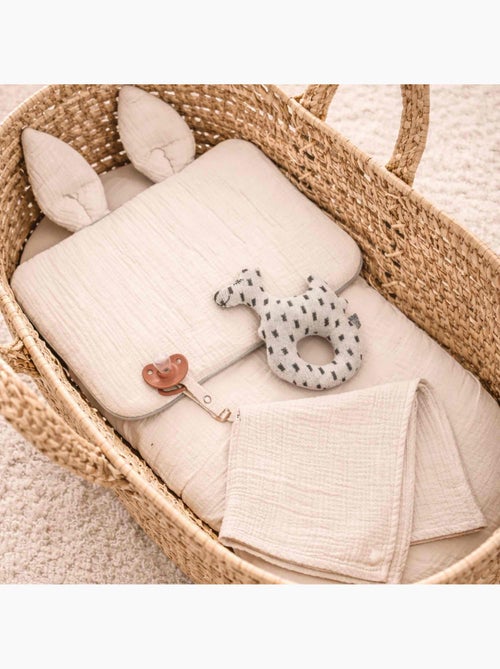 SEVIRA KIDS | Hochet bébé en coton tricoté  Chien Scotty - Kiabi