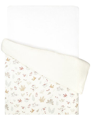 SEVIRA KIDS | Housse de couette réversible en gaze de coton Aube