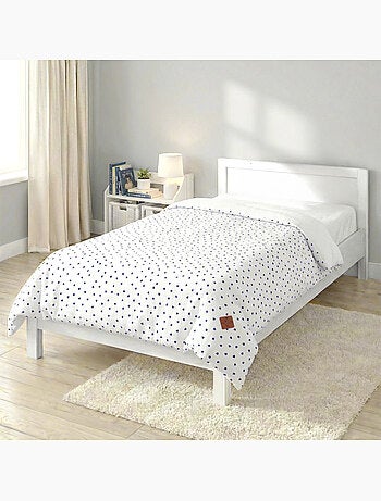 SEVIRA KIDS | Housse de couette réversible en gaze de coton Lovio