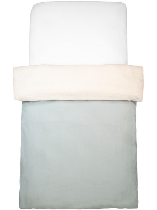 SEVIRA KIDS | Housse de couette réversible en Lin lavé - Kiabi