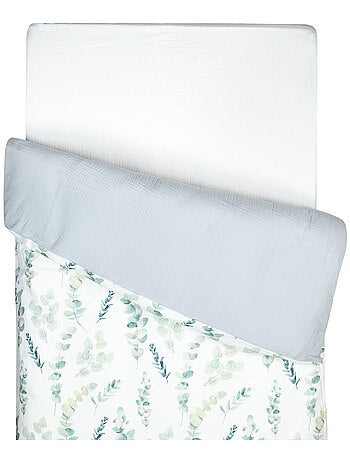 SEVIRA KIDS | Housse de couette réversible Eucalyptus