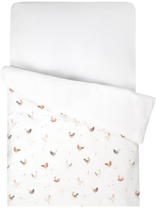 SEVIRA KIDS | Housse de couette réversible GALLINA - Kiabi