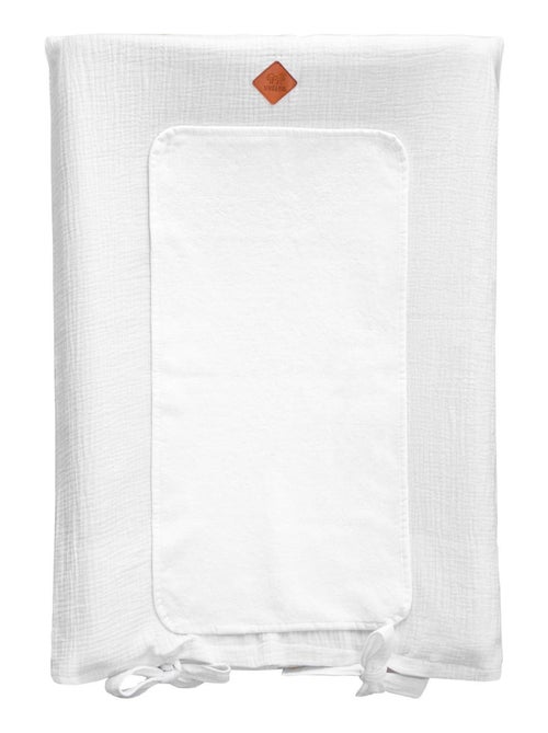 SEVIRA KIDS | Housse de matelas à langer en gaze de coton Jeanne - Kiabi