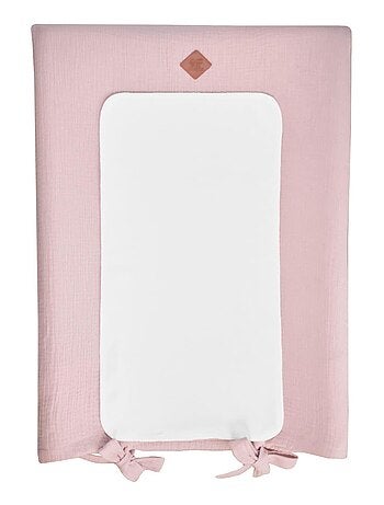 SEVIRA KIDS | Housse de matelas à langer en gaze de coton Jeanne