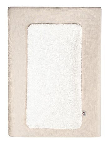 SEVIRA KIDS | Housse de matelas à langer + éponge bambou Jeanne