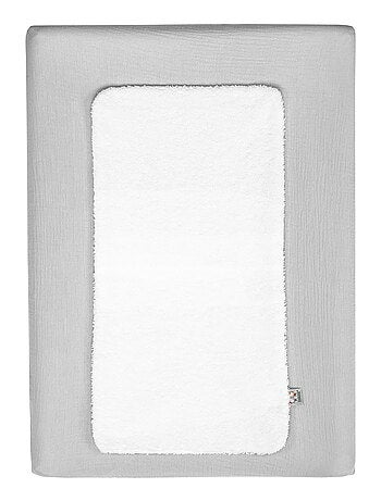 SEVIRA KIDS | Housse de matelas à langer + éponge bambou Jeanne