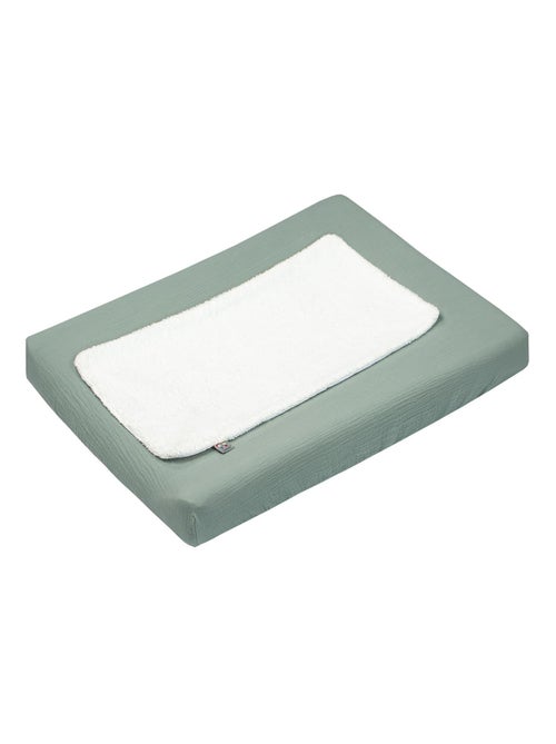 SEVIRA KIDS | Housse de matelas à langer + éponge bambou Jeanne - Kiabi SEVIRA KIDS | Housse de matelas à langer + éponge bambou Jeanne - Kiabi