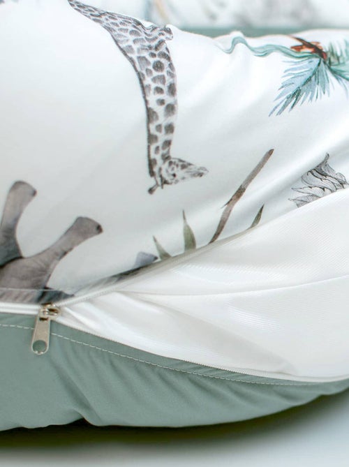 SEVIRA KIDS | Housse pour coussin d'allaitement ergonomique Safari - Kiabi