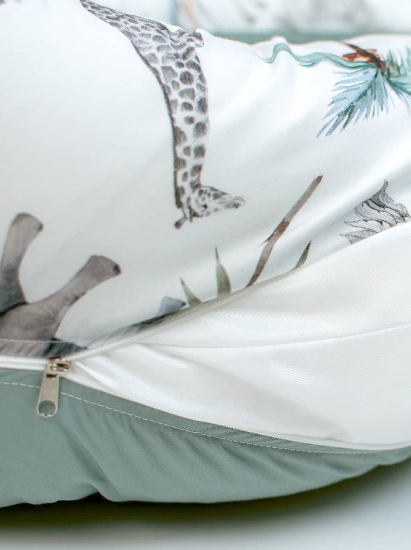 SEVIRA KIDS | Housse pour coussin d'allaitement ergonomique Safari Multicolore - Kiabi