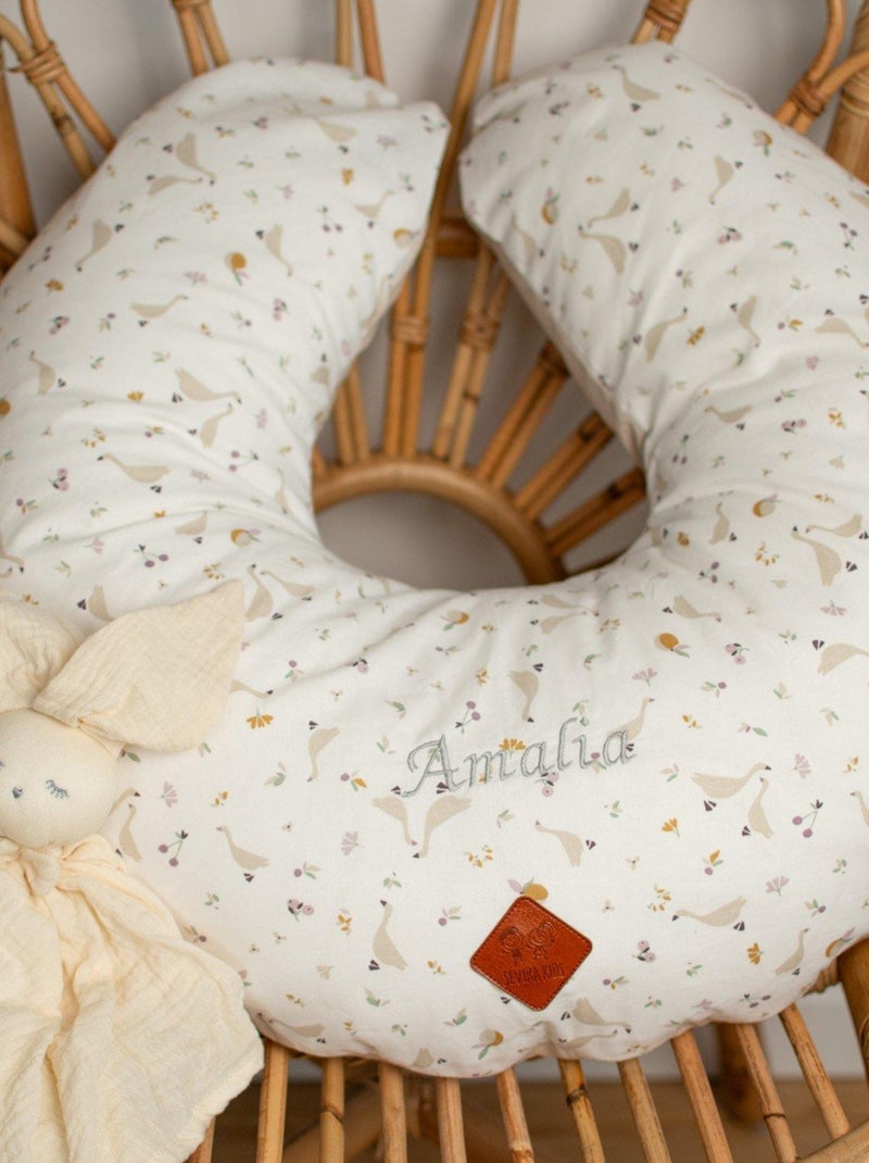 SEVIRA KIDS | Housse pour coussin d'allaitement ergonomique Sidonia Beige - Kiabi