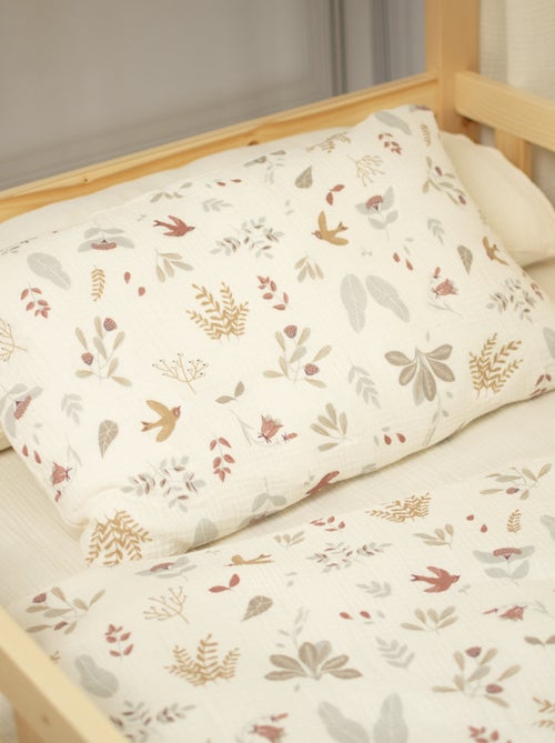 SEVIRA KIDS | Housse pour traversin plat en gaze de coton Jeanne - Kiabi SEVIRA KIDS | Housse pour traversin plat en gaze de coton Jeanne - Kiabi