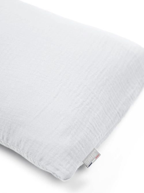 SEVIRA KIDS | Housse pour traversin plat en gaze de coton Jeanne - Kiabi