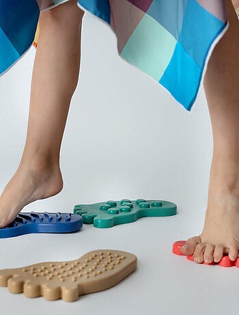 SEVIRA KIDS | Jeu Parcours sensoriel – Chemin Montessori empreintes pieds & mains