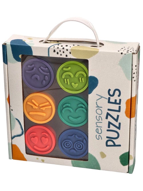 SEVIRA KIDS | Jouet d'éveil Montessori – Puzzles sensoriels émotions - Kiabi