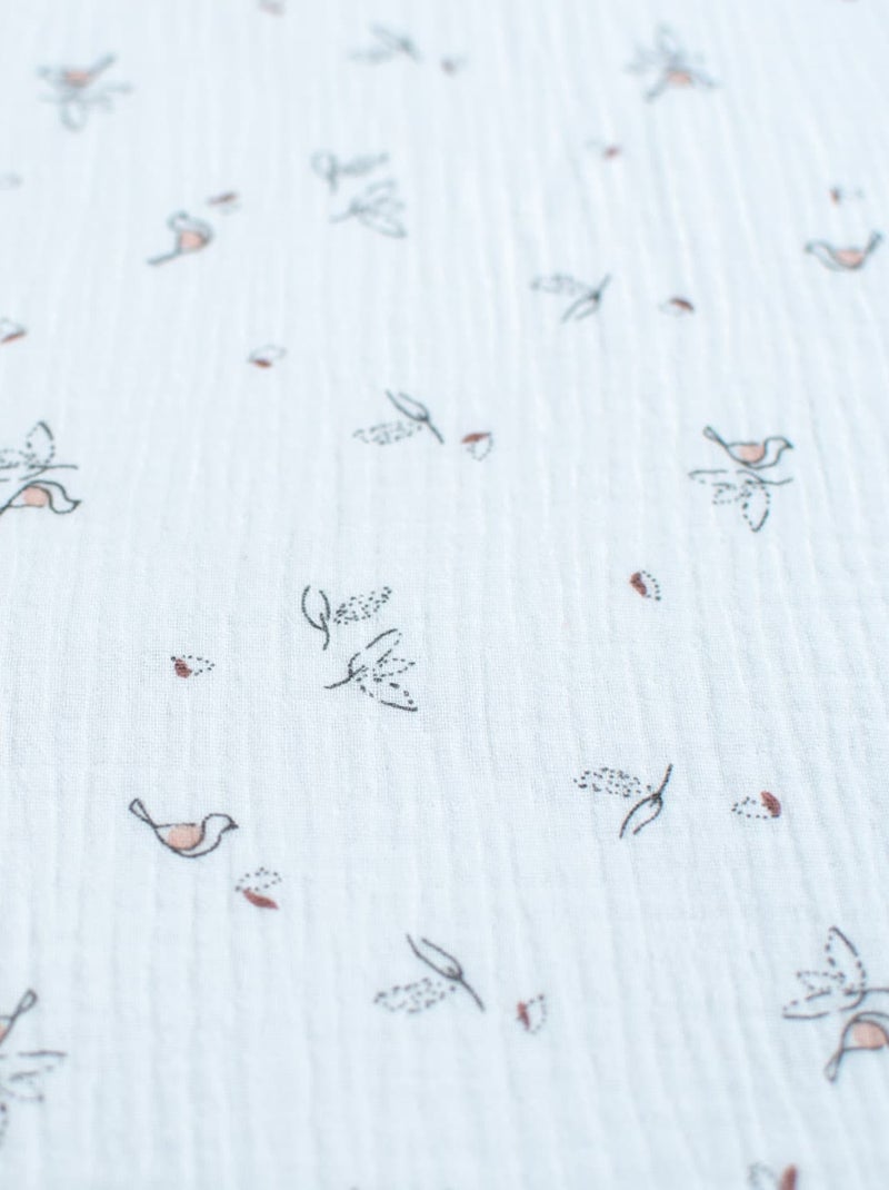 SEVIRA KIDS | Lange en gaze de coton Melody Blanc - Kiabi