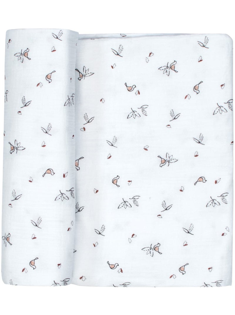 SEVIRA KIDS | Lange en gaze de coton Melody Blanc - Kiabi