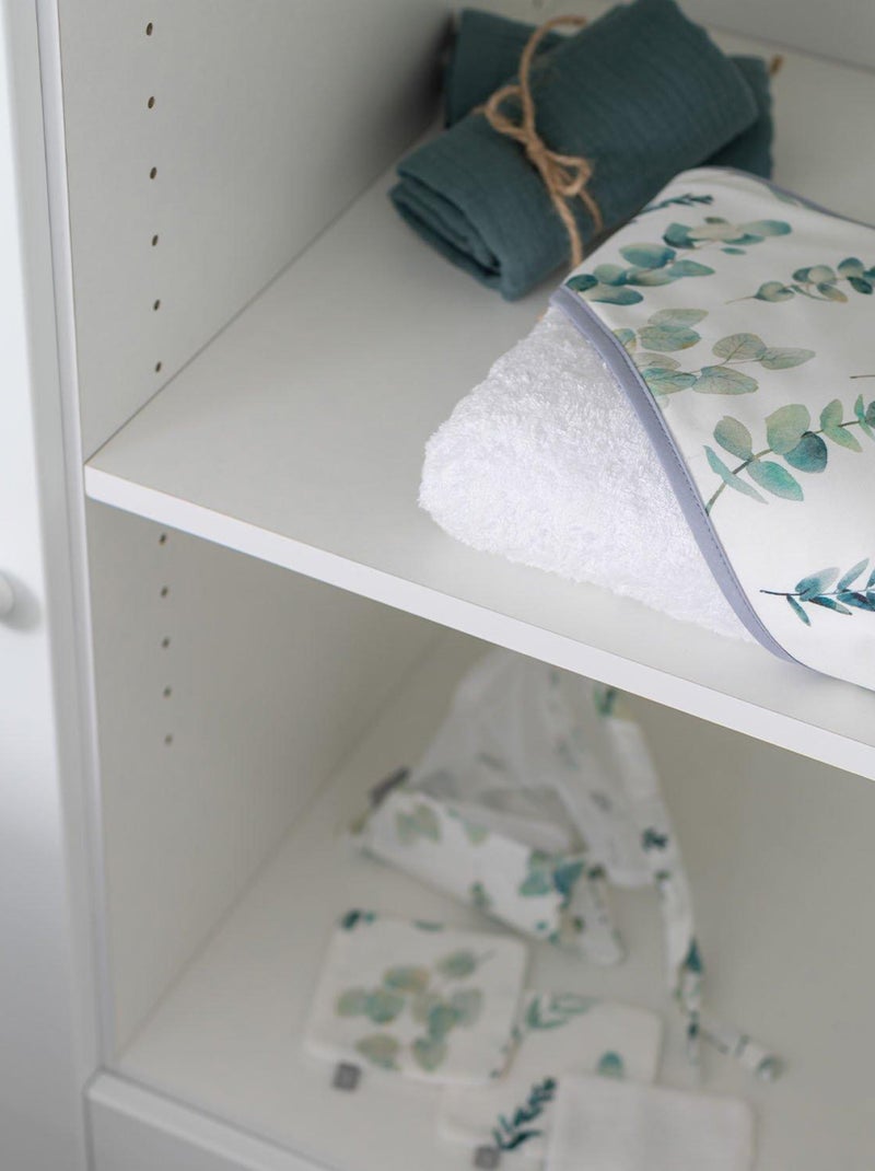 SEVIRA KIDS | Lingettes bébé lavables 8 pièces Eucalyptus Blanc - Kiabi