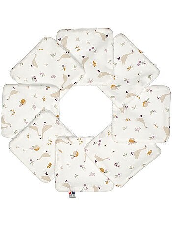 SEVIRA KIDS | Lingettes bébé lavables 8 pièces Sidonia