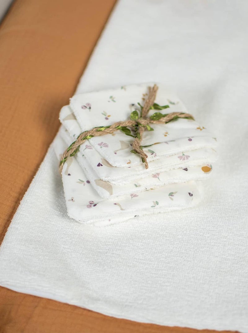 SEVIRA KIDS | Lingettes bébé lavables 8 pièces Sidonia Beige - Kiabi