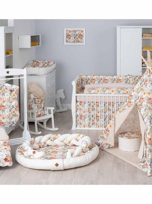 SEVIRA KIDS | Lingettes bébé lavables en 100% coton 8 pièces Néo Vintage - Kiabi