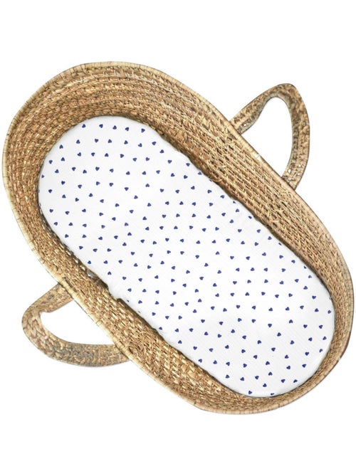 SEVIRA KIDS | Lot de 2 Draps housses couffin en gaze de coton Lovio - Kiabi