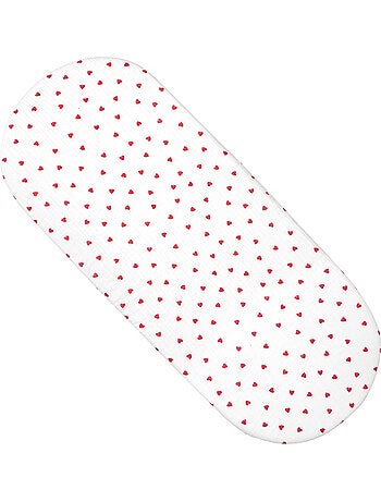 SEVIRA KIDS | Lot de 2 Draps housses couffin en gaze de coton Lovio